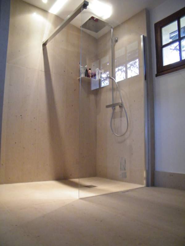 douche italienne pierre de taille